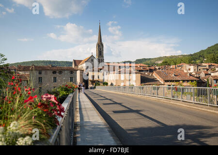 Saint Antonin Noble Val Banque D'Images