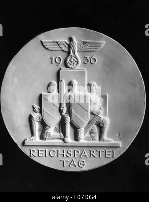 Pour l'insigne de Nuremberg, 1936 Banque D'Images