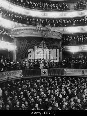 Adolf Hitler à l'Opéra d'État, 1939 Banque D'Images