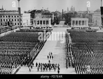 La marche commémorative annuelle le 09 novembre, 1936 Banque D'Images