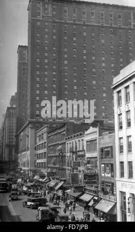 Le Commodore Hotel, New York City, 1928 Banque D'Images