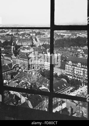 La Promenadeplatz 2-6 à Munich Banque D'Images