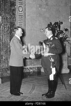 Hermann Göring et Adolf Hitler, 1939 Banque D'Images