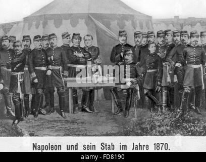 L'empereur français Napoléon III Banque D'Images