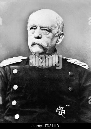 Portrait d'Otto von Bismarck Banque D'Images
