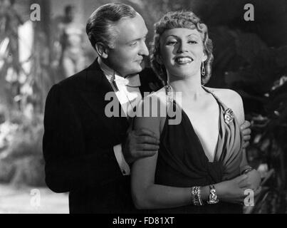 Hans Albers dans le film auf ein Mann Firnissen, 1939 Banque D'Images