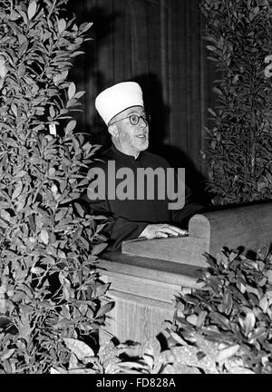 Mohammed Amin al-Husseini dans la 'Haus der Flieger' à Berlin, 1943 Banque D'Images