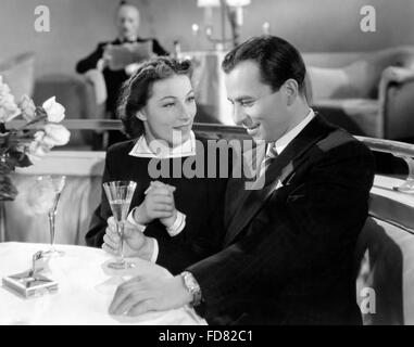 Brigitte Horney et Joachim Gottschalk, 1939 Banque D'Images