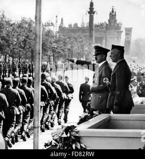 Adolf Hitler avec Wolfram von Richthofen, 1939 Banque D'Images