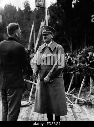 Adolf Hitler en Autriche, 1938 Banque D'Images