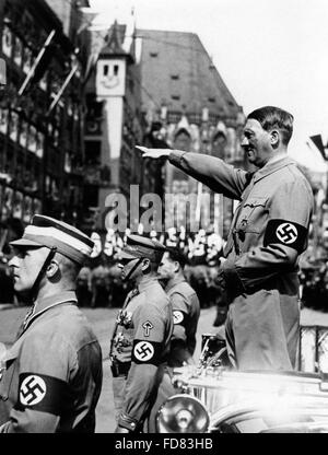 Chancelier de l'Allemagne nazie Adolf Hitler, 1937 Banque D'Images