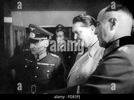 Hermann Göring et Walther von Brauchitsch, 1941 Banque D'Images