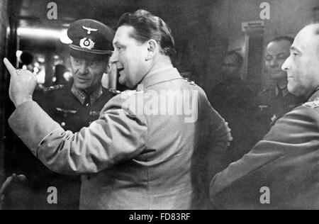 Hermann Göring et Walther von Brauchitsch, 1941 Banque D'Images