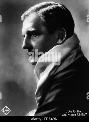 Portrait de Rudolf Forster, 1932 Banque D'Images