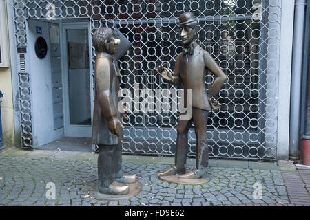 La sculpture moderne à Cologne, Allemagne Banque D'Images