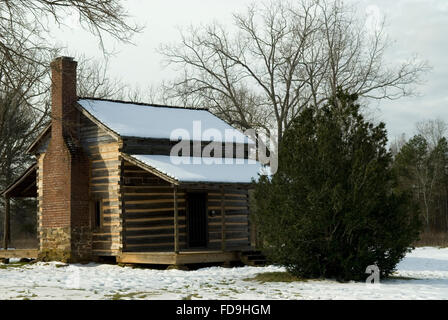 Robert Scruggs Chambre Cowpens National Battlefield en Caroline du Sud USA Banque D'Images