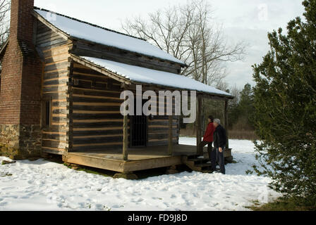 Robert Scruggs Chambre Cowpens National Battlefield à Gaffney, en Caroline du Sud, USA Banque D'Images