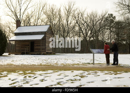 Robert Scruggs Chambre Cowpens National Battlefield Gaffney, en Caroline du Sud USA Banque D'Images