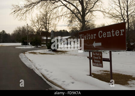 Cowpens National Battlefield Gaffney, en Caroline du Sud Banque D'Images