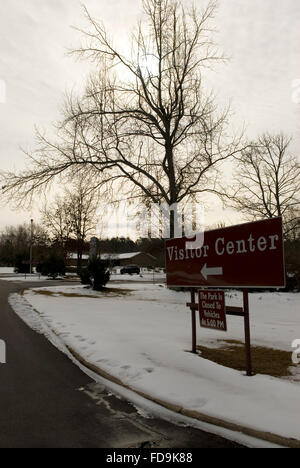 Cowpens National Battlefield Gaffney, en Caroline du Sud Banque D'Images