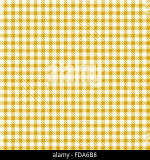 Plaid Table jaune motif transparent Banque D'Images