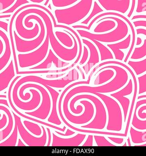 Une Saint Valentin Illustration de Vecteur