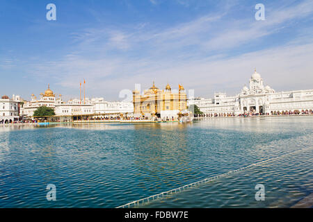 Temple d'Amritsar Gurdwara personne n Banque D'Images