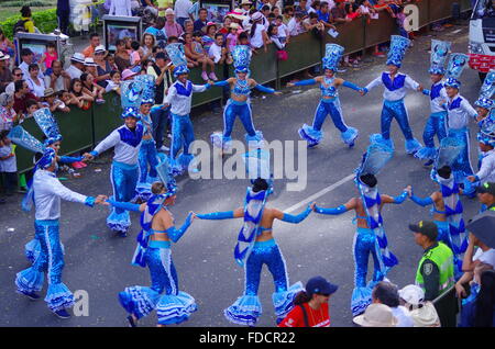 Danse folklorique colombienne Banque D'Images