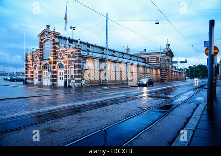 Old Market Hall. Helsinki. La Finlande Banque D'Images