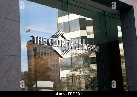 Une vue de siège de l'entreprise Clorox à Oakland, Californie Banque D'Images