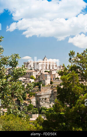 Gordes (Plus beaux villages de France) Departement Vaucluse Provence Alpes Cote d'Azur France Europe Banque D'Images