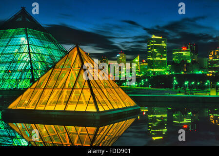 Muttart Conservatory en Alberta, Canada Banque D'Images