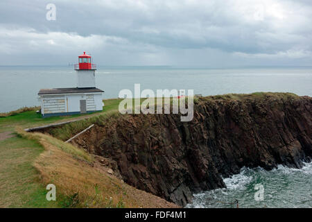 Cape d'Or est un promontoire situé près de préconiser, en Nouvelle-Écosse sur la côte de la baie de Fundy de la province canadienne de la Nouvelle-Écosse. Banque D'Images