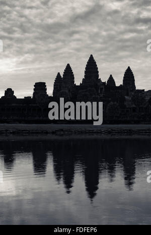 Angkor Wat temple lever du soleil Banque D'Images