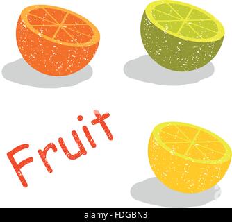 Vector set des agrumes dans la section Illustration de Vecteur