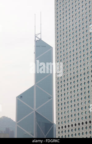 HONG KONG - MAR 25, monument de la Banque de Chine à Hong Kong le 25 mars 2011. Banque D'Images