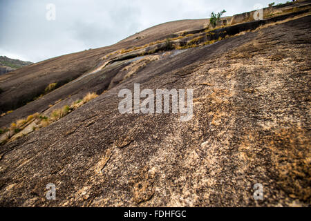 Sibebe Rock à Mbabane au Swaziland, l'Afrique Banque D'Images