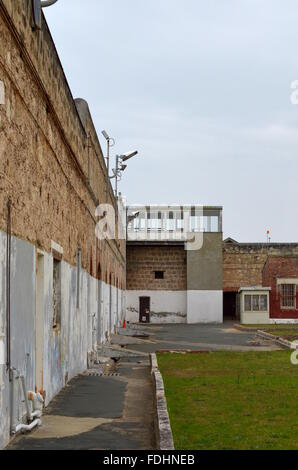 Guet et murs de prison de Fremantle, Australie occidentale Banque D'Images