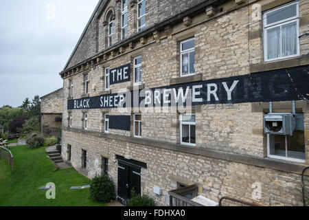 Le Black Sheep Brewery à Masham dans Yorkshire, Angleterre, Royaume-Uni. Banque D'Images