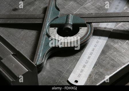 Outils de travail des métaux Banque D'Images