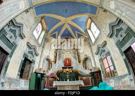 L'église de pèlerinage de la Visitation - Skoky, République Tchèque Banque D'Images