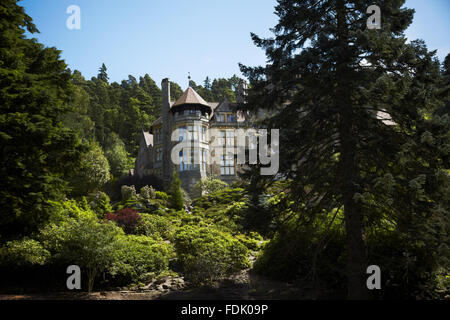 Cragside, Northumberland, de la maison de l'industriel William Armstrong. La maison originale a été construite en 1863 mais d'autres extensions, y compris ceux de Richard Norman Shaw de 1869, créé la maison car elle est considérée aujourd'hui. Banque D'Images