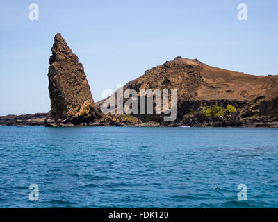 Pinnacle Rock, Bartolome Island, archipel des Galapagos Banque D'Images