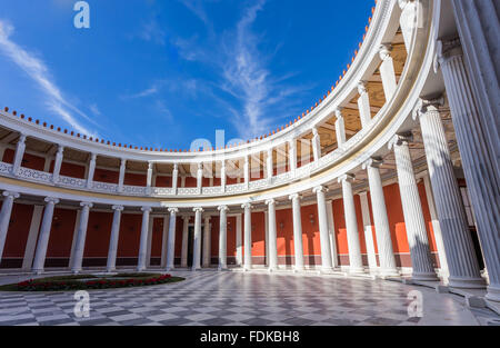 Zappeion megaro cour intérieure, Athènes Banque D'Images