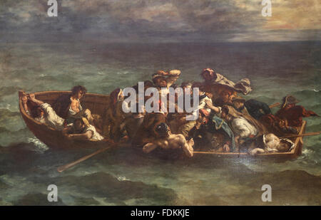 Le Naufrage De Don Juan, 1840. Artiste: Eugene Delacroix. Delacroix ...