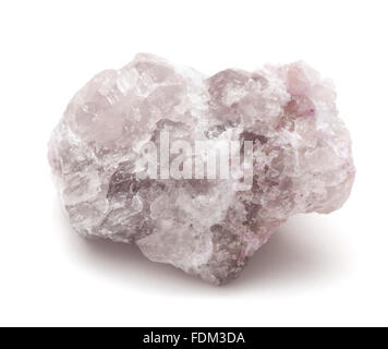 La fluorite isolé sur fond blanc Banque D'Images