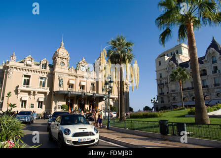 Avant de la célèbre Grand Casino de Monte Carlo, Monaco Banque D'Images