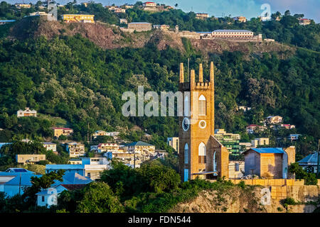 Saint Andrews Presbyterian Church St Georges Grenade Antilles Banque D'Images