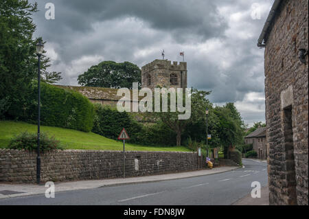 L'église St.Wilfrid à Melling dans la vallée de la Lune Lancashire Banque D'Images