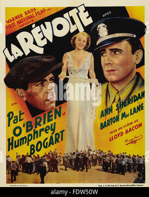 San Quentin (1937) - Affiche de film français Banque D'Images